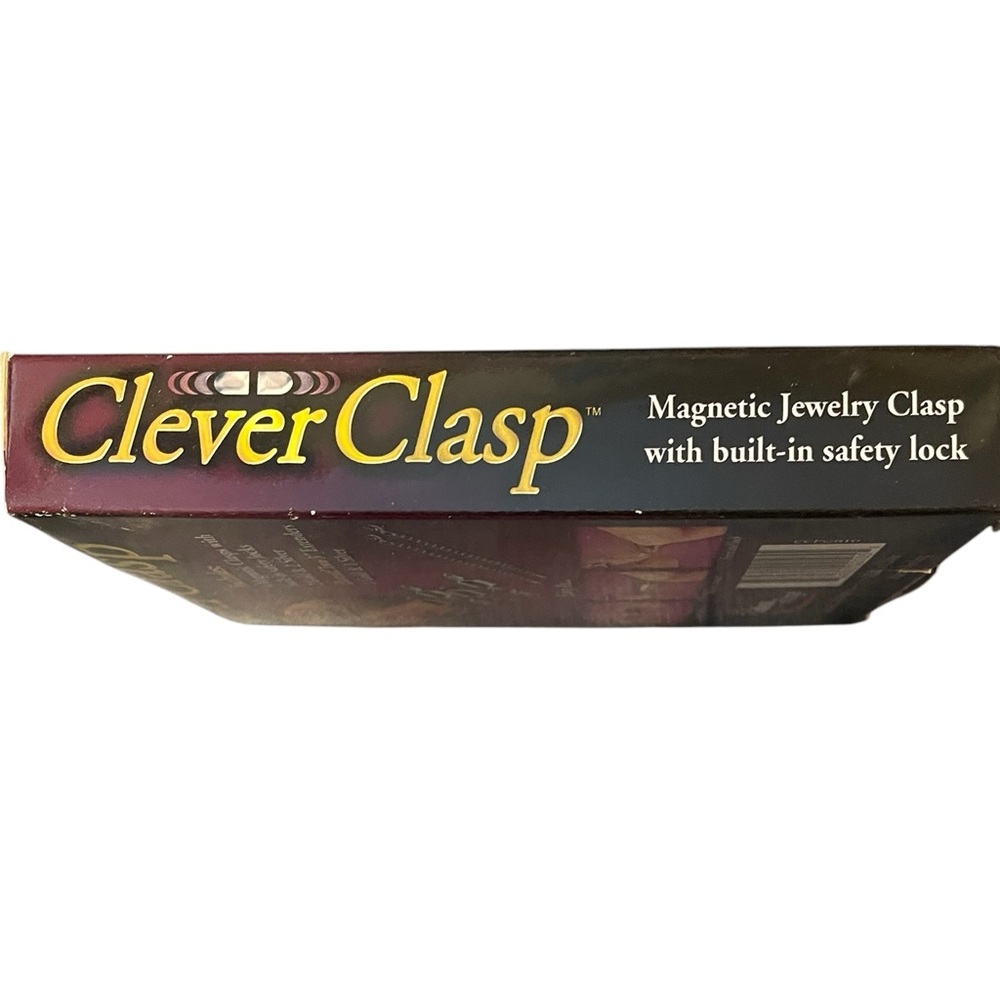 Magnetic Jewelry Clasp Set Built In Safety Lock 2 Gold 2 Silver 2 3” Extenders - Picture 5 of 6